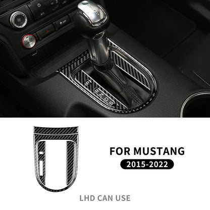 Real Carbon Fiber Interior Trim for Ford Mustang 2015-2023 13 Soft Carbon – Car Accessories | MotorWorld Marketplace
