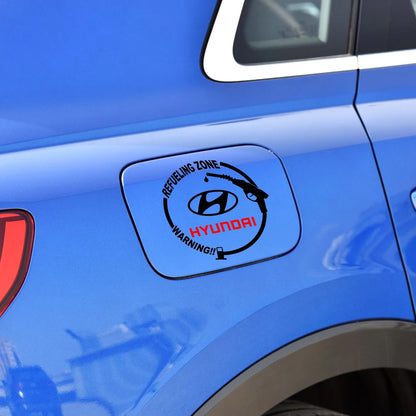 Hyundai Tucson Fuel Tank Emblem Decal – Waterproof Vinyl
