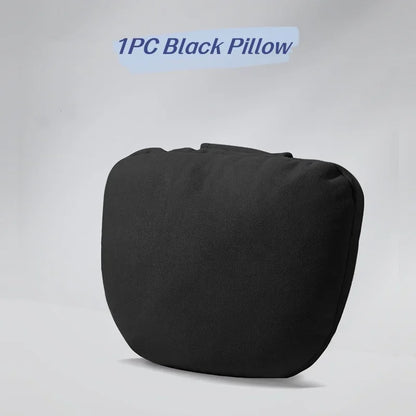 Memory Foam Car Neck Pillow – Universal Ergonomic Headrest Black Pillow – Car Accessories | MotorWorld Marketplace