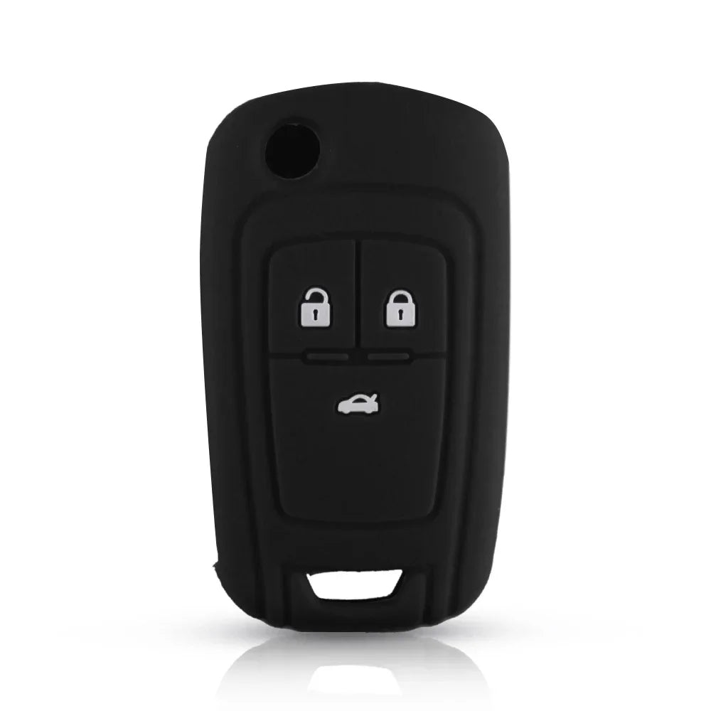 KEYYOU 3-Button Silicone Key Cover for Chevrolet/Buick/Opel – Car Accessories | MotorWorld Marketplace