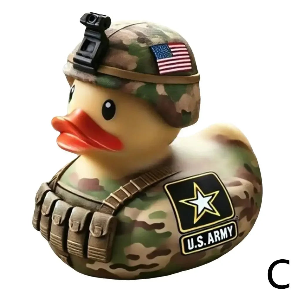 Veteran Tribute Duck Resin Statue – Gothic Car Desk Collectible C – Car Accessories | MotorWorld Marketplace