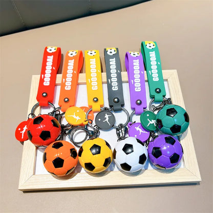 Football Keychain For Fan PVC Soft Glue Soccer Pendant Keychain Accessories Bag Decoration World Cup Souvenirs Key Chain Gifts 7-A set – Car Accessories | MotorWorld Marketplace