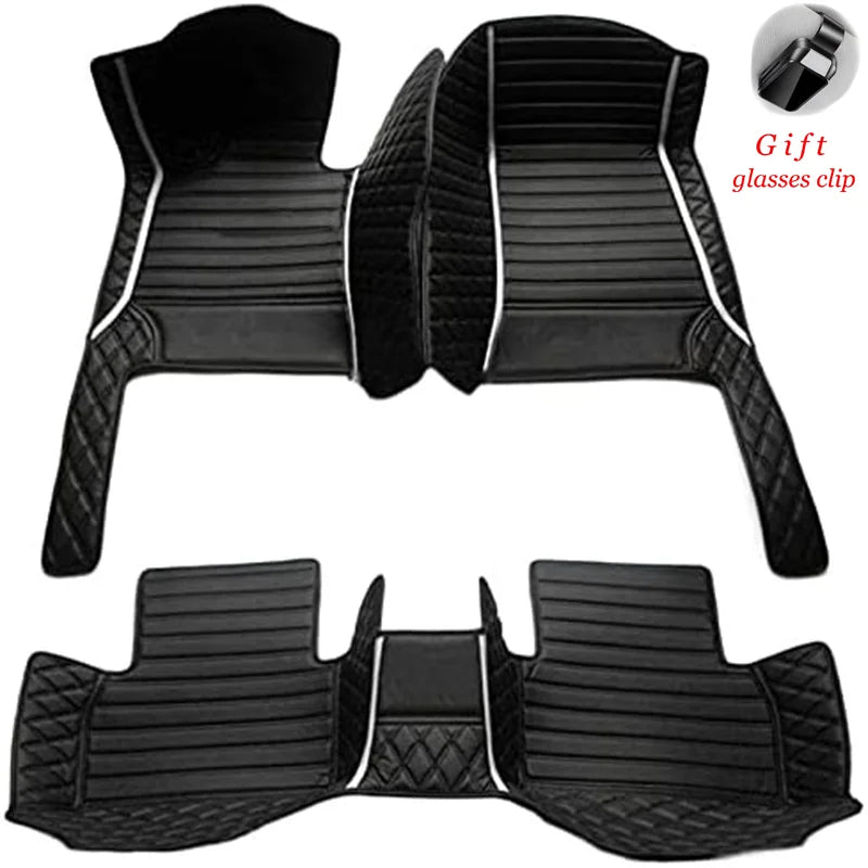 Custom Floor Mats for Ferrari 458 Italia/Spider 2009–2015 black white strip China Mainland – Car Accessories | MotorWorld Marketplace