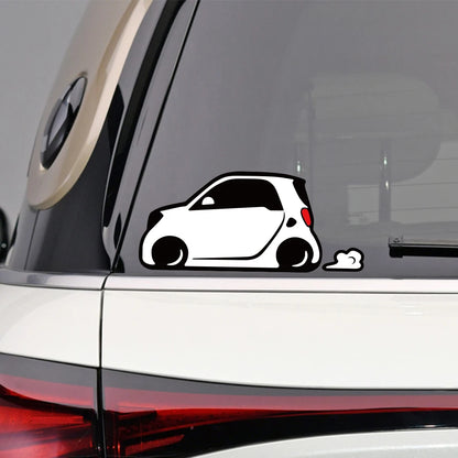 Racing Vinyl Decal Set for Smart Fortwo