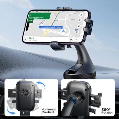 Universal Car Phone Mount – Strong Suction, 360° Pro – Car Accessories | MotorWorld Marketplace