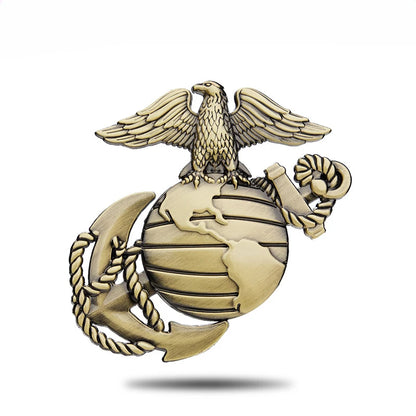 3D Metal Eagle Marine Corp Emblem – Rear/Side Car Sticker