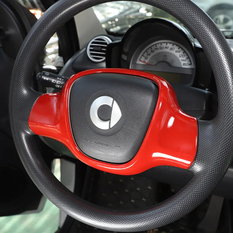 ABS Carbon Fiber Steering Wheel Cover for Smart 451 09-15 – Car Accessories | MotorWorld Marketplace
