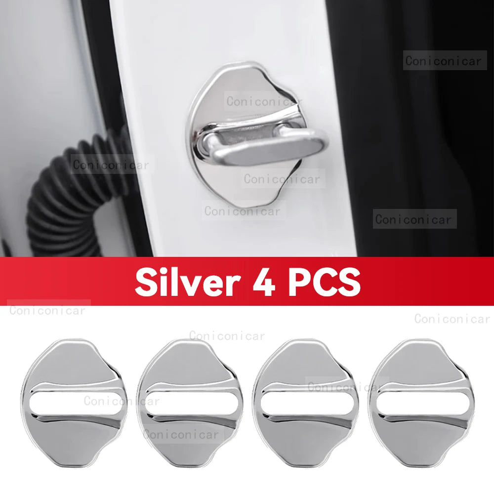 (NOT SOLD TO USA) BMW M3 G80/G81 2021-2023 SS Door Lock Cover Anti-Rust Silver 4PCS A – Car Accessories | MotorWorld Marketplace