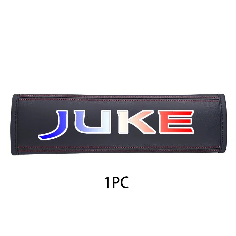 Premium Cowhide Seat Belt Protector Cover for Nissan Juke