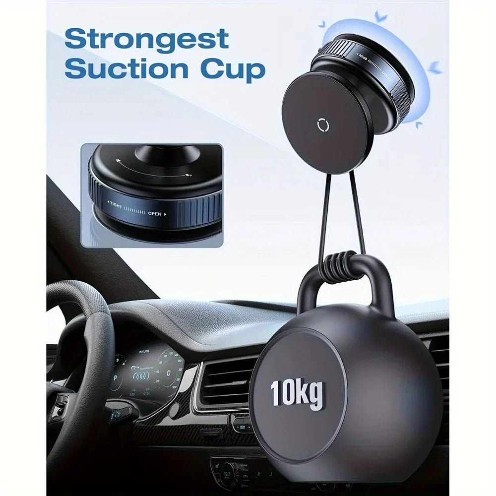 360° Magnetic Car Phone Holder | Pro Suction, Anti-Shake Mount – Car Accessories | MotorWorld Marketplace