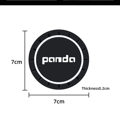 Fiat Panda 2008-2011 Cup Holder Silicone Anti-Slip Coasters