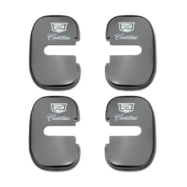 (NOT SOLD TO USA) 4pcs Door Lock Cover Stickers for Cadillac CTS/ATS/Escalade B-Black – Car Accessories | MotorWorld Marketplace