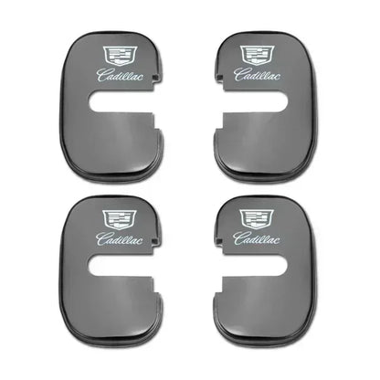 (NOT SOLD TO USA) 4pcs Door Lock Cover Stickers for Cadillac CTS/ATS/Escalade B-Black – Car Accessories | MotorWorld Marketplace