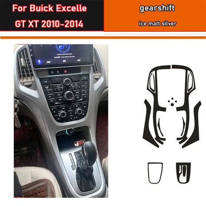 Film de protection en fibre de carbone pour panneau de vitesses Buick Excelle GT XT 10-14