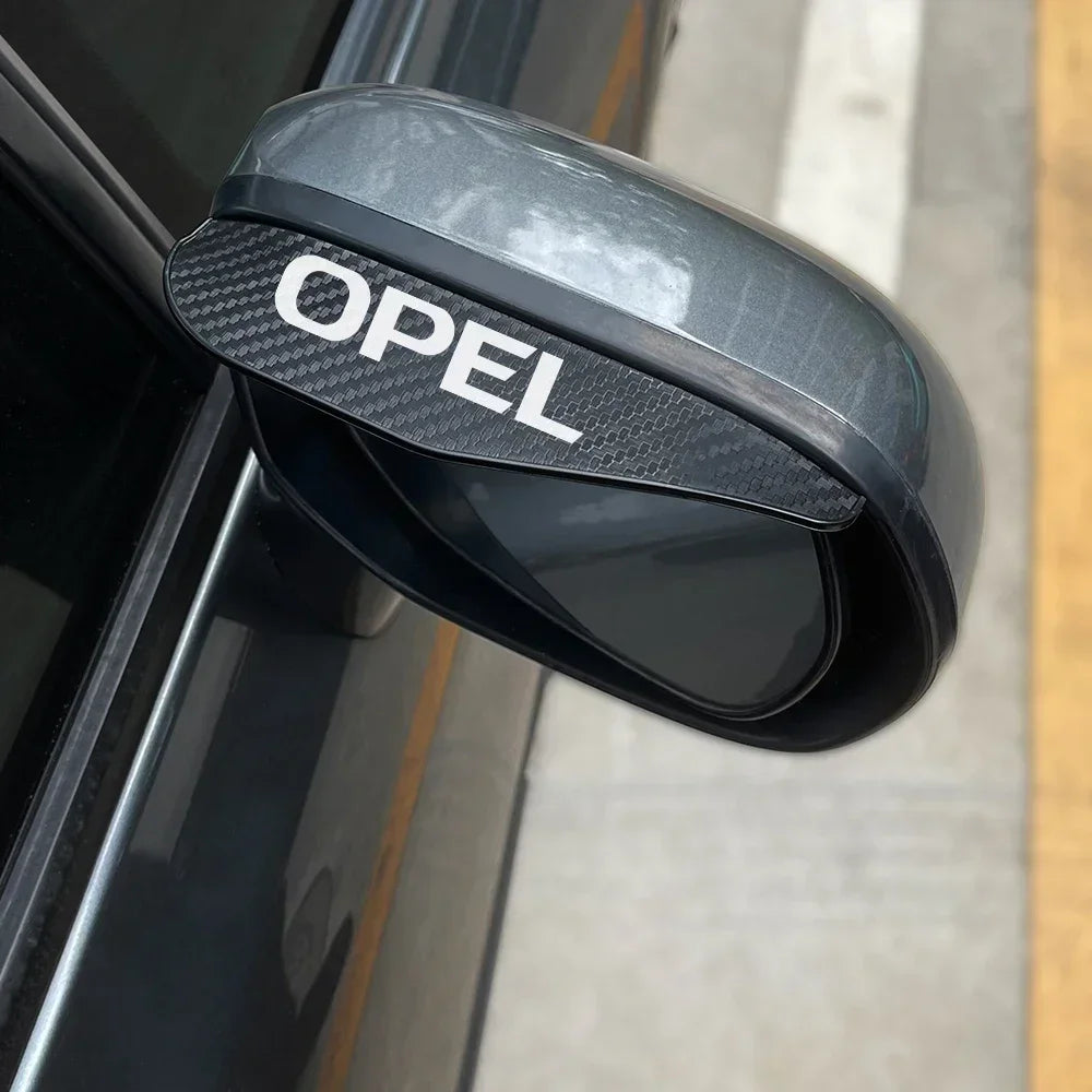 Rainproof Mirror Eyebrow Cover for Opel