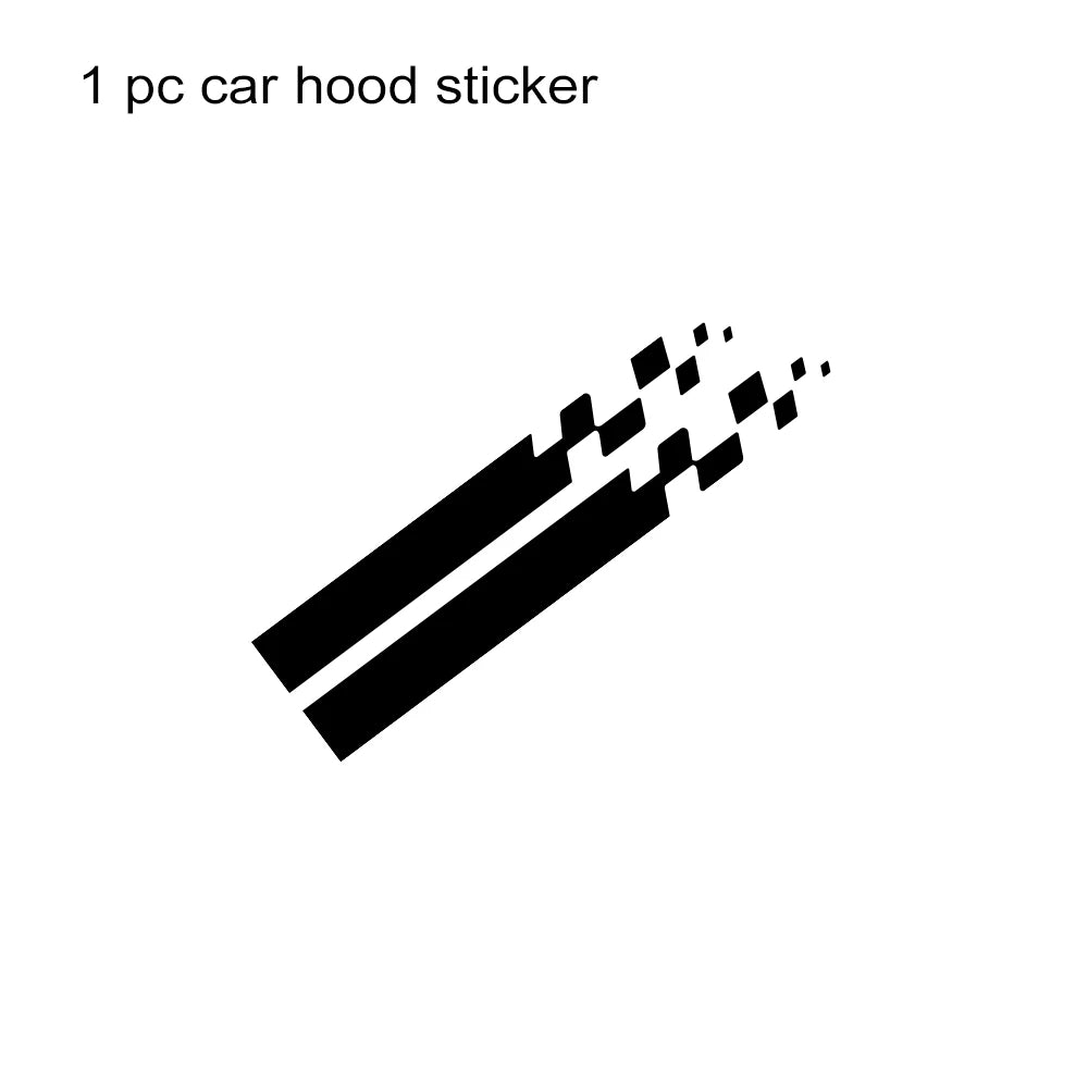 Car Hood Racing Decals – Pro Tuning Stickers for All Brands 1pc Hood sticker – Car Accessories | MotorWorld Marketplace