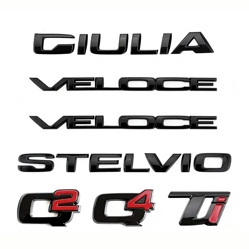 Alfa-Romeo Giulia Stelvio Trunk Logo Badge Decal Emblem – Car Accessories | MotorWorld Marketplace