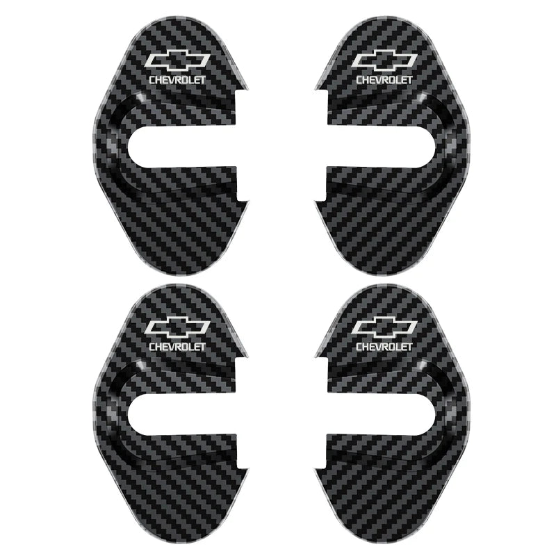 4PCS Door Lock Buckle Covers for Chevrolet, Durable Protection