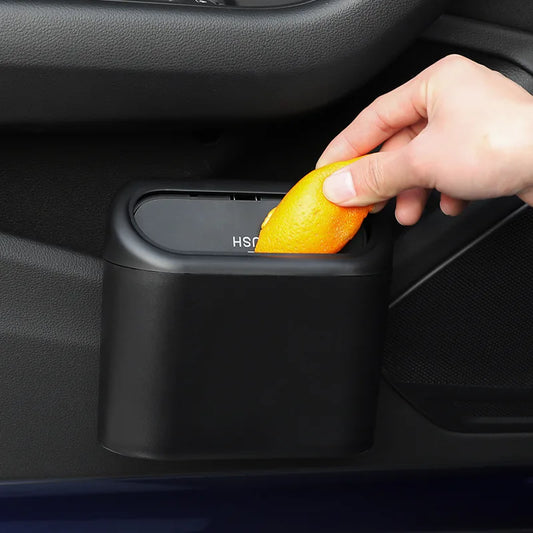 Poubelle suspendue pour voiture - Boîte à déchets en plastique durable