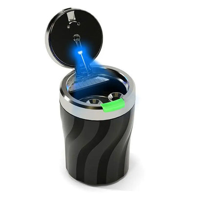 Portable Car Ashtray, Luminous Button, Large Capacity, LED A CN – Car Accessories | MotorWorld Marketplace