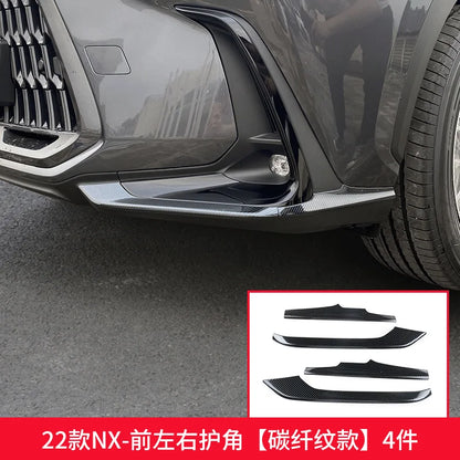 Lexus NX 2022-2025 Front Bar & Fog Lamp Protector Strip 22-25NX-4pcs B3 – Car Accessories | MotorWorld Marketplace
