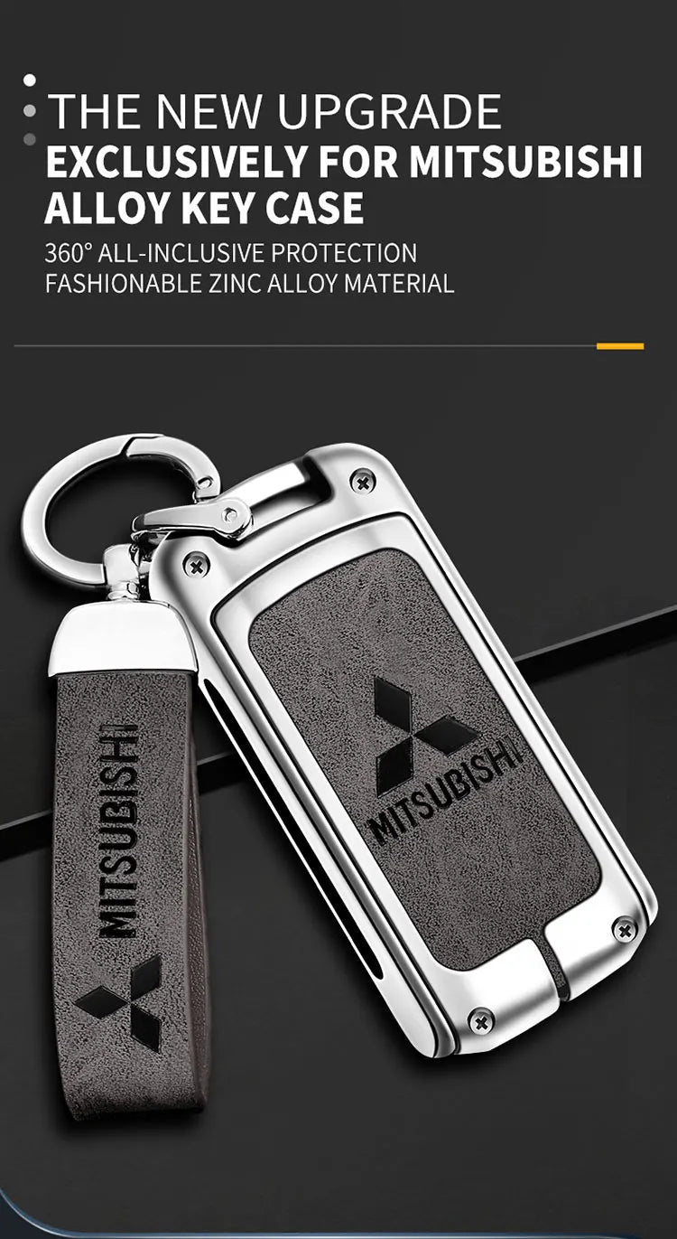 Premium Zinc Alloy Key Shell for Mitsubishi
