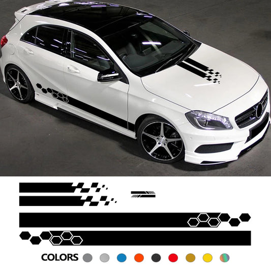Car Hood Racing Decals – Pro Tuning Stickers for All Brands – Car Accessories | MotorWorld Marketplace