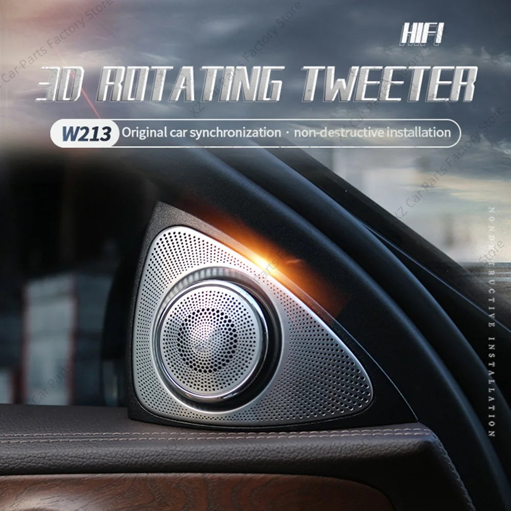 Mercedes C/E/S W205 W213 RGB 64-Color LED Rotating Tweeter – Car Accessories | MotorWorld Marketplace