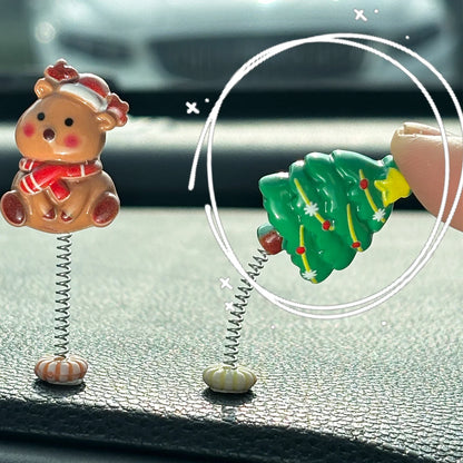 Creative Santa Claus Shaking Ornament for Car Dashboard Decor