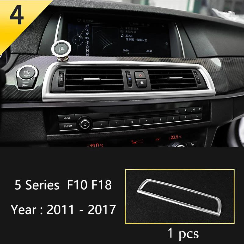 BMW F10 F18 Interior Button Panel Trim Stainless Steel Cover 4 Type – Car Accessories | MotorWorld Marketplace