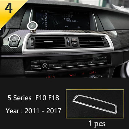 BMW F10 F18 Interior Button Panel Trim Stainless Steel Cover 4 Type – Car Accessories | MotorWorld Marketplace