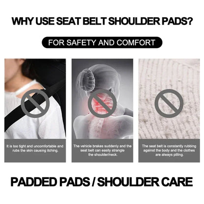 Opel Seat Belt Shoulder Pads