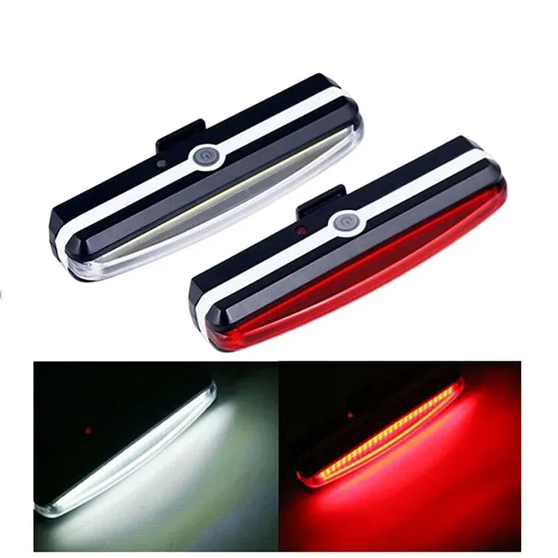 BUCKLOS LED Bike Light Set, Rechargeable COB Front & Rear M2-PAIR-500mAh – Car Accessories | MotorWorld Marketplace