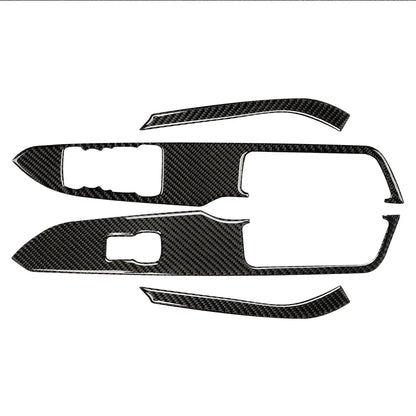 Carbon Fiber Window Switch Trim for Mustang GT 2015-2021