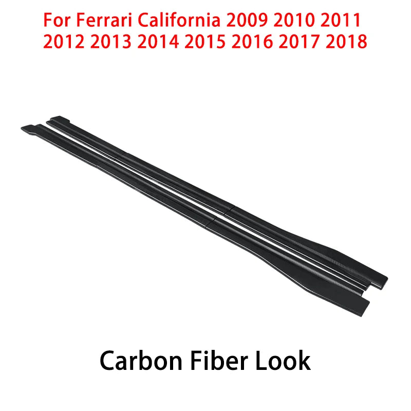 Ferrari California 09-18 Side Skirt Splitters Rocker Panels Carbon Fiber Look China Mainland – Car Accessories | MotorWorld Marketplace