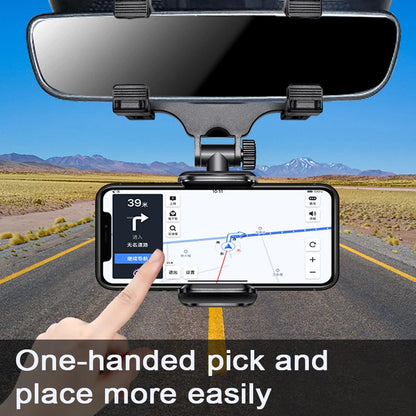 Support de téléphone pour rétroviseur SEAMETAL — Montage stable à 360°