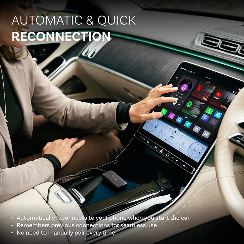 OTTOCAST Play2Video Pro AI Box: Wireless CarPlay & Video – Car Accessories | MotorWorld Marketplace