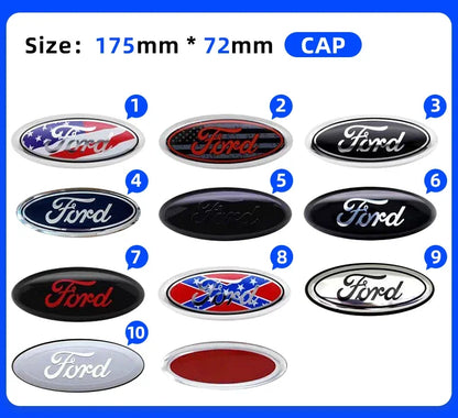 Ford Emblem Badge Logo 58 (2")–224mm (9")