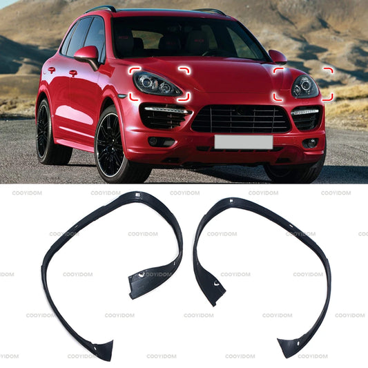 Premium Headlight Rubber Seal Trim for Cayenne 2011-2014