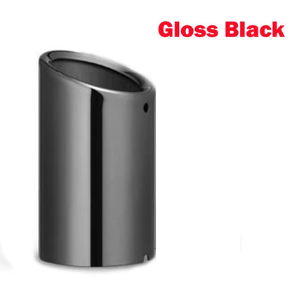 Audi VW Exhaust Muffler Tip Cover – Precision Fit Upgrade 1pcs Bright Black – Car Accessories | MotorWorld Marketplace