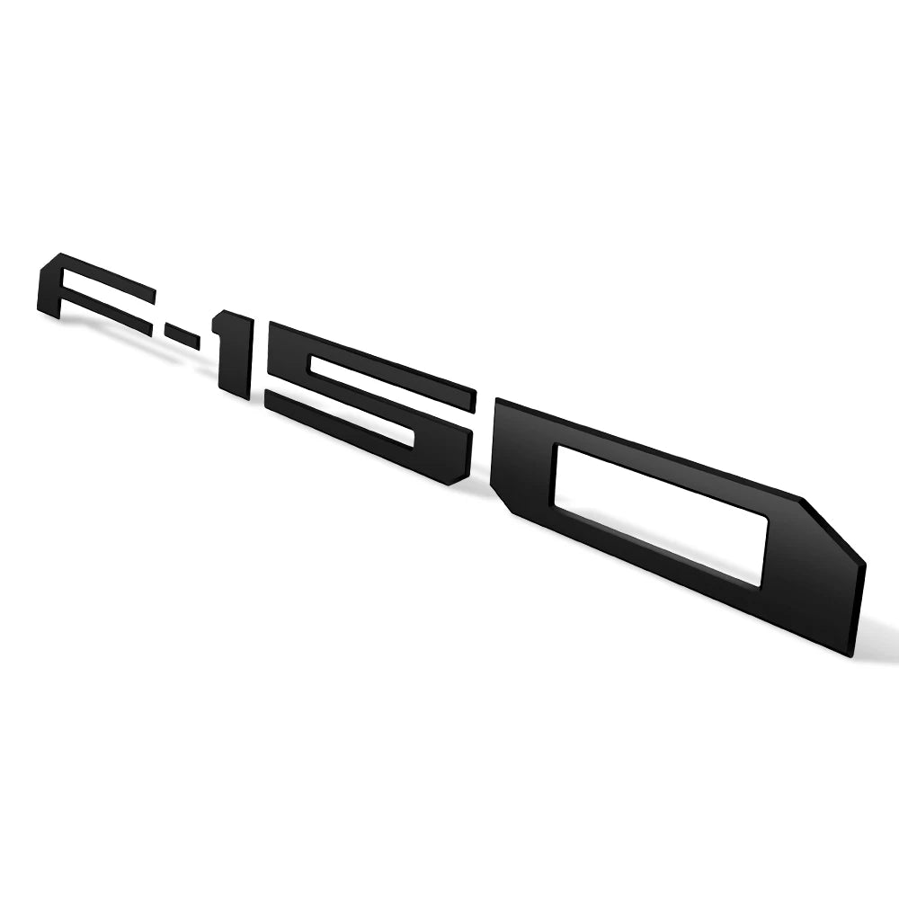 Black F-150 Rear Emblem Badge Sticker for Ford