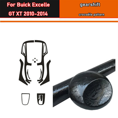 Film de protection en fibre de carbone pour panneau de vitesses Buick Excelle GT XT 10-14