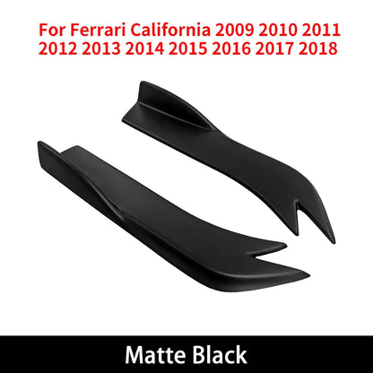 (NOT SOLD TO USA) Ferrari California 09-18 Carbon Fiber Rear Lip & Anti-Scuff Matte Black China Mainland – Car Accessories | MotorWorld Marketplace