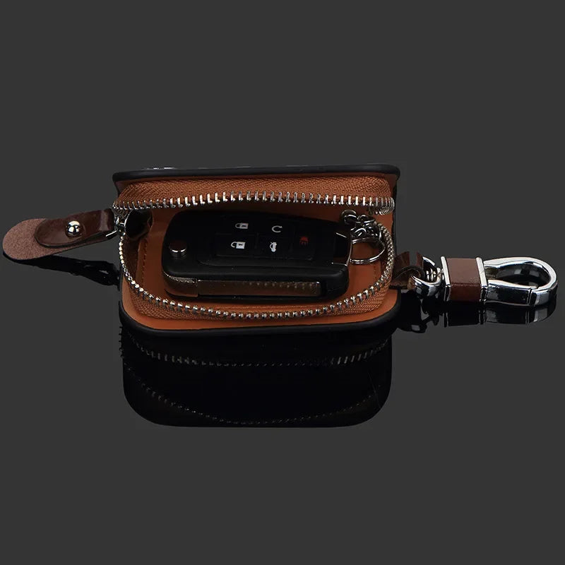 (NOT SOLD TO USA) Luxury Leather Key Wallet for Cadillac ATS CT6 XT4 Escalade – Car Accessories | MotorWorld Marketplace