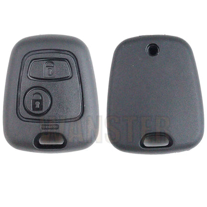 2 Button Key Fob Shell for Peugeot/Citroen Pro Replacement