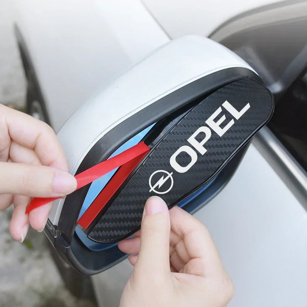 Rainproof Mirror Eyebrow Cover for Opel