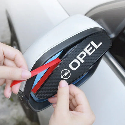 Rainproof Mirror Eyebrow Cover for Opel