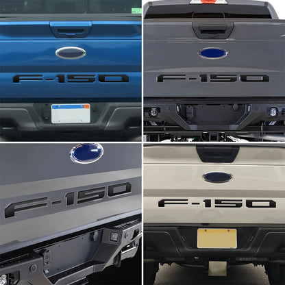 Black F-150 Rear Emblem Badge Sticker for Ford