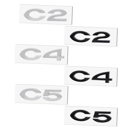 ABS Rear Emblem Badge Sticker for Citroen C2 C4 C5 VTS – Car Accessories | MotorWorld Marketplace