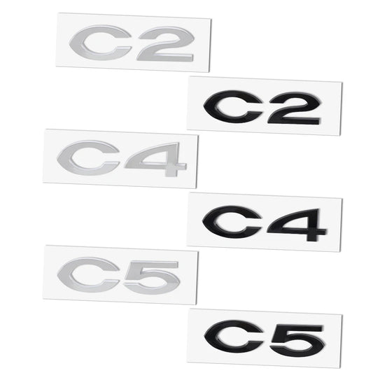 ABS Rear Emblem Badge Sticker for Citroen C2 C4 C5 VTS – Car Accessories | MotorWorld Marketplace